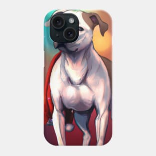 Cute American Staffordshire Terrier Drawing Phone Case