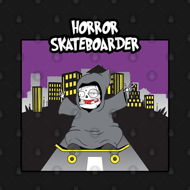 horror skateboarder by antonimus