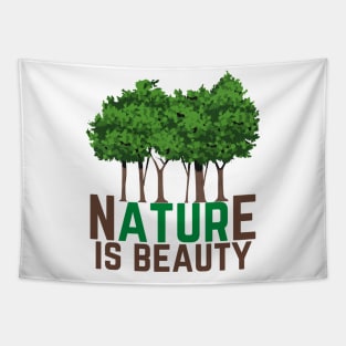Nature Is Beauty Tapestry