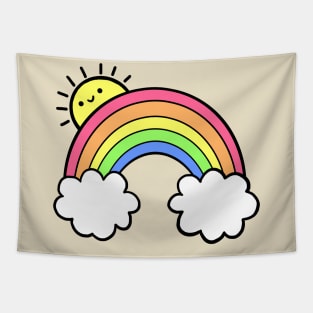 Sunshine and Rainbows Tapestry