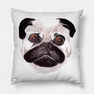 Pug dog Pillow