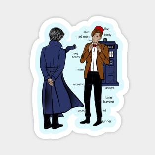 Sherlock meets the Doctor Magnet