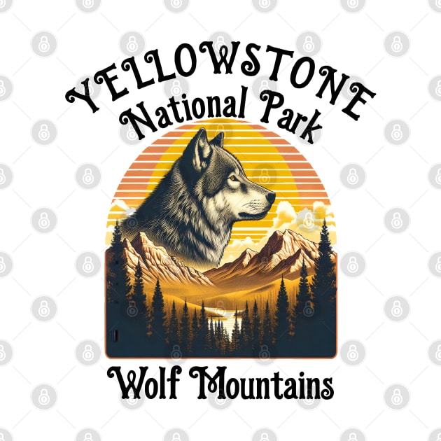 Majestic Wolf of Yellowstone by coollooks