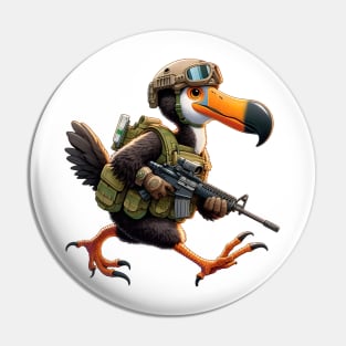 Tactical Dodo Bird Pin