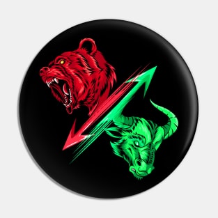 Bearish and bullish crypto market Pin