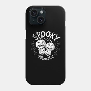 Halloween pumpkin family Phone Case