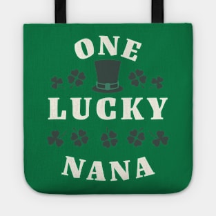 One Lucky Nana St Patricks Day Tote