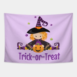 Halloween Witch Costume Trick or Treat Shirt Witchy Gift Tapestry