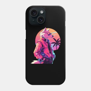 cool wolf Phone Case