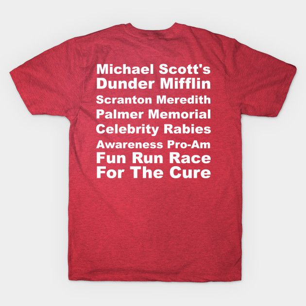 Dunder Mifflin Fun Run Race #1 (Michael Scott) - Paraholix - T-Shirt