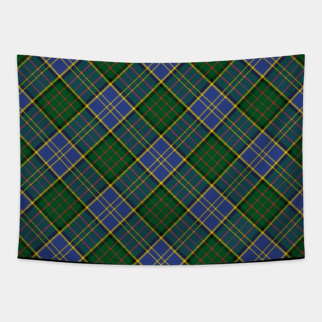 Clan MacMillan Hunting Tartan Tapestry by sifis