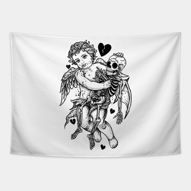 The Cherubs Cherubs Tapestry TeePublic
