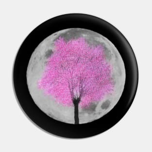 Sakura on the Moon Pin