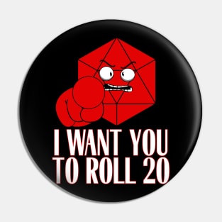 I Want You Pin