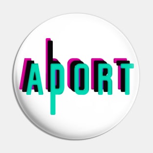 aport/abort Pin