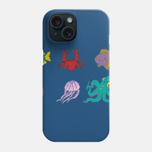 sea life  deep waters Phone Case