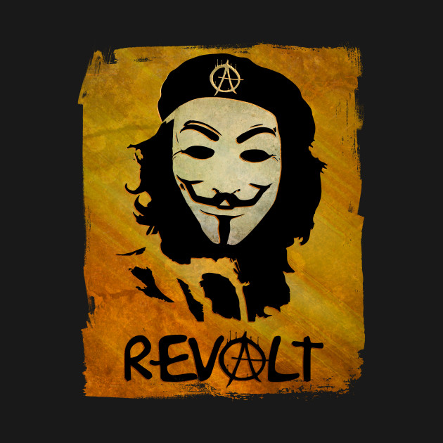 Revolt - Anonymous - T-Shirt