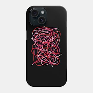 Modular Synth Patch Cables Phone Case