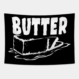 butter white Tapestry