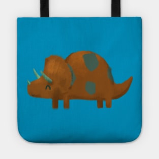 Stegosaurus - Cute Prehistoric Dinosaur cartoon Illustration Tote