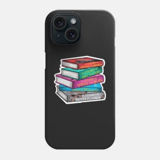 ACOTAR book series set Phone Case