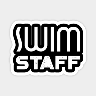 Swim team, swimming trainning, swimming pool staff v4 Magnet