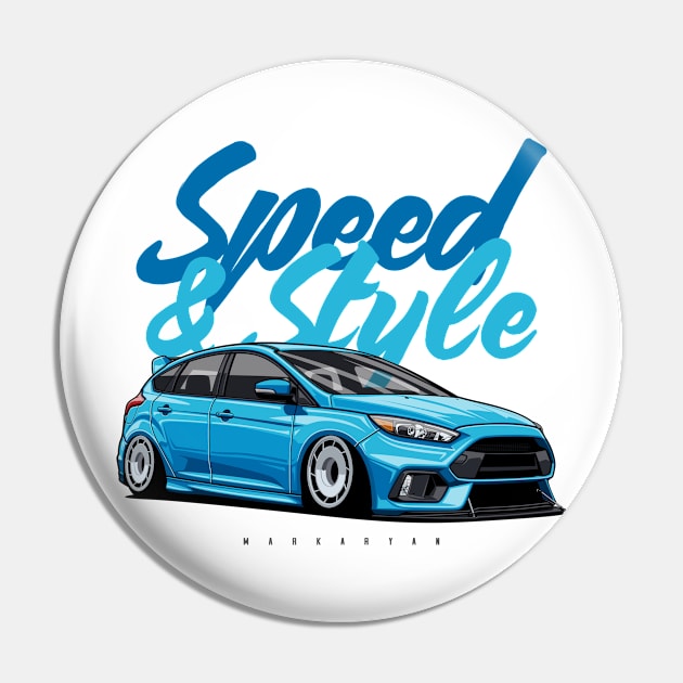 Speed & Style Pin by Markaryan