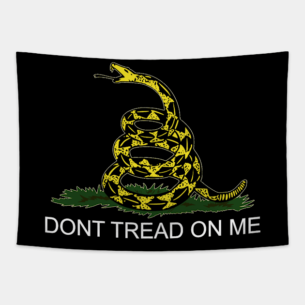 Dont tread on me Tapestry by Views of my views