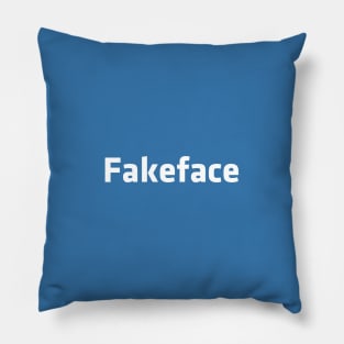 Facefacebook Parody Pillow