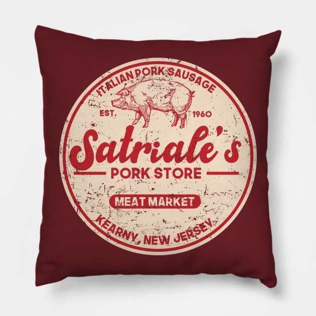 Italian Pork Store Pillow by SuperEdu