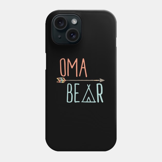 Oma Bear Grandma Phone Case by HypeRamen