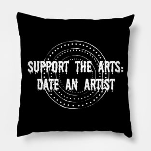 Date an Artist Pillow