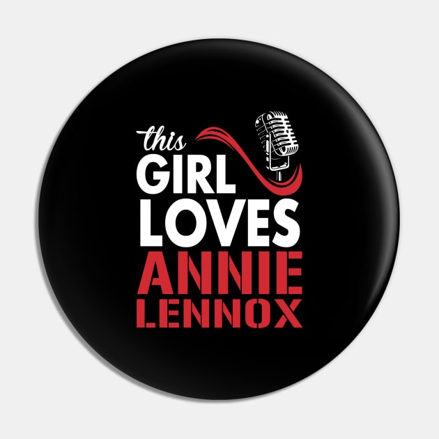 This Girl Loves Annie Pin by Crazy Cat Style