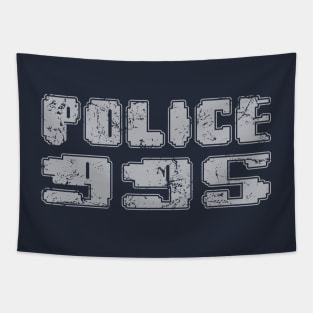 Blade Runner Police 995 Logo (aged and distressed) Tapestry