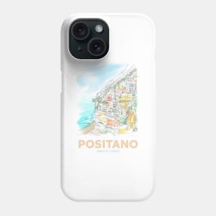 Positano Amalfi Coast Phone Case