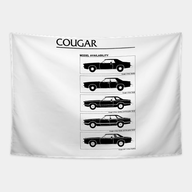 COUGAR - model brochure Tapestry by Throwback Motors