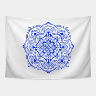 Royal Blue Mandala Tapestry