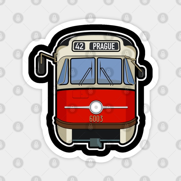 Tatra T2 6004 Magnet by MILIVECTOR