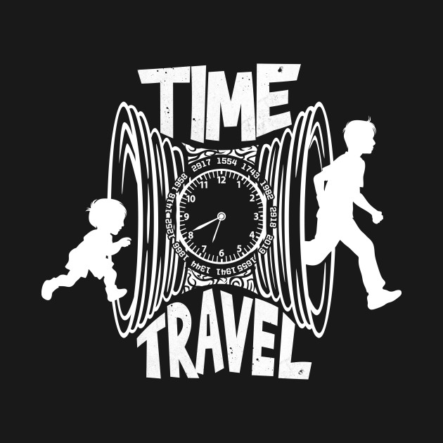 Disover time travel - Time Travel - T-Shirt