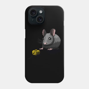 Mouse and cheese Phone Case