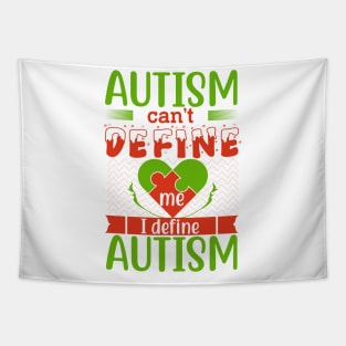 Autism Can't Define Me I Define Autism Educating and Inspiring Shining A Light On Autism Tapestry