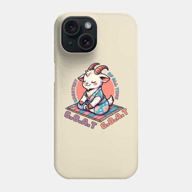 Goat Yoga instructor Phone Case by Japanese Fever