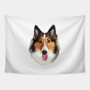 Shetland Sheepdog Sheltie Tri Puppy Dog Tapestry