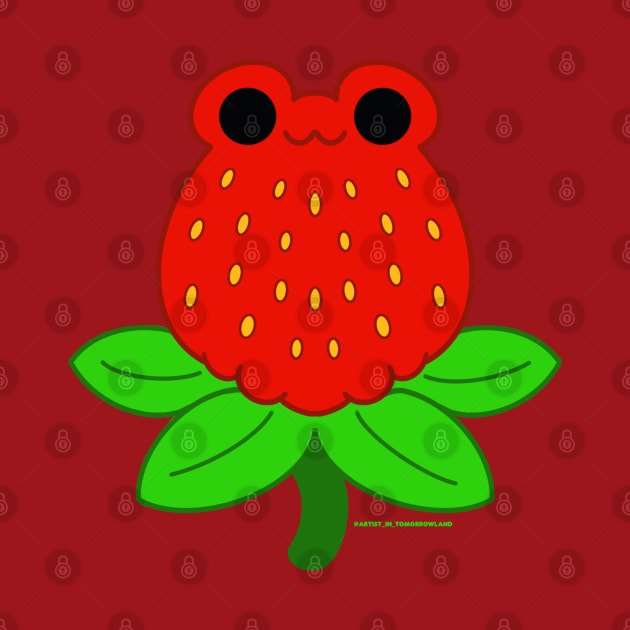 Strawberry Frog by Artist_In_Tomorrowland