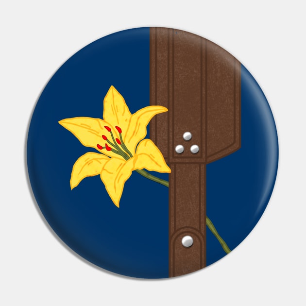 Flower Peddler Pin by CCDesign