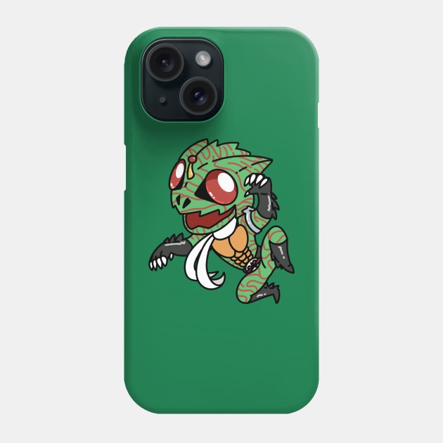 Kamen Rider Amazon Chibi Phone Case by ziodynes098