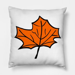 Autumn leaf Pillow