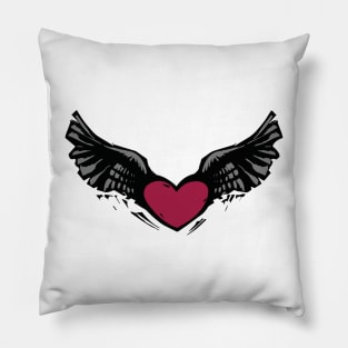 heart wings Pillow