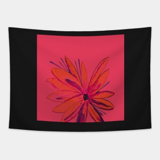 Original Artwork Acrylic Flower Painting Tapestry