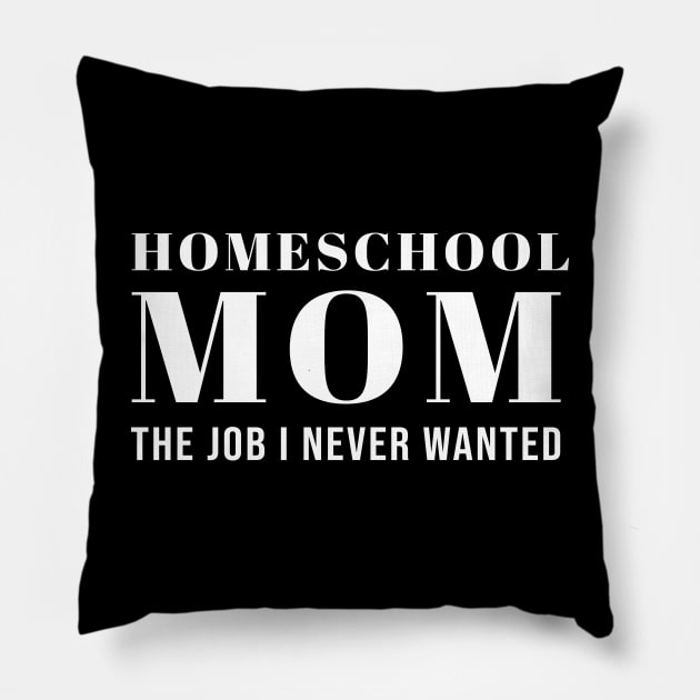 Homeschool Mom Pillow by sandyrm